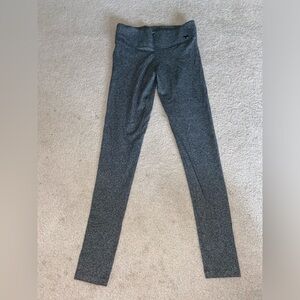 PINK gray speckled workout Leggings